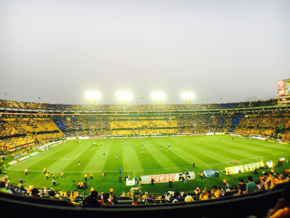 Tigres vs America estadio universitario