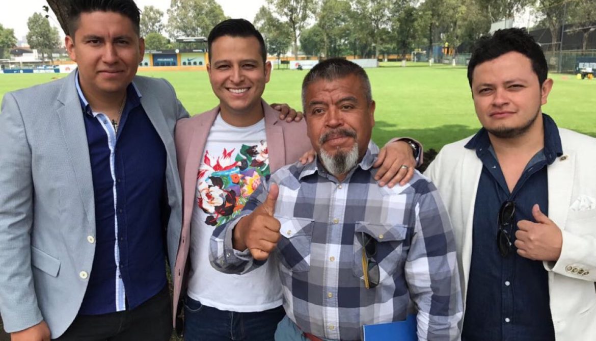 Francisco Reyes jefe de prensa del Club America